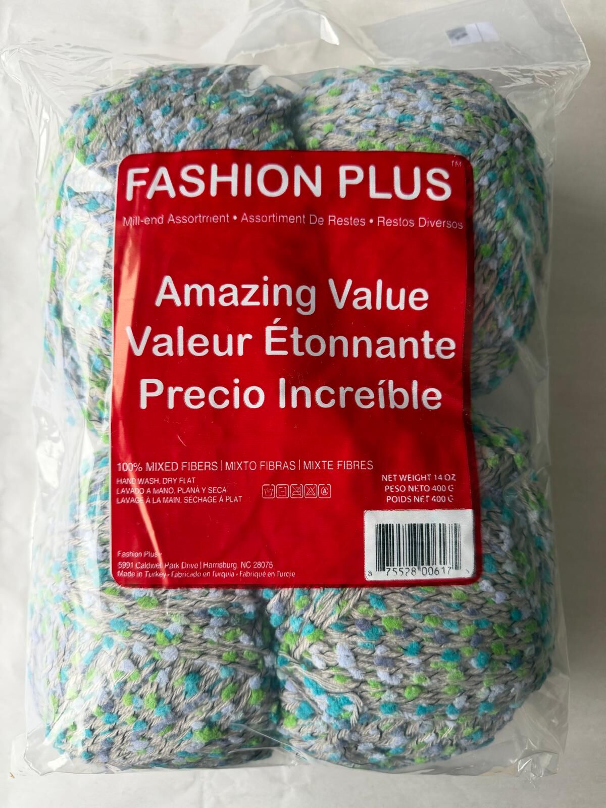 FASHION PLUS 700 GR YEŞİL TOPÇUK  NO 441