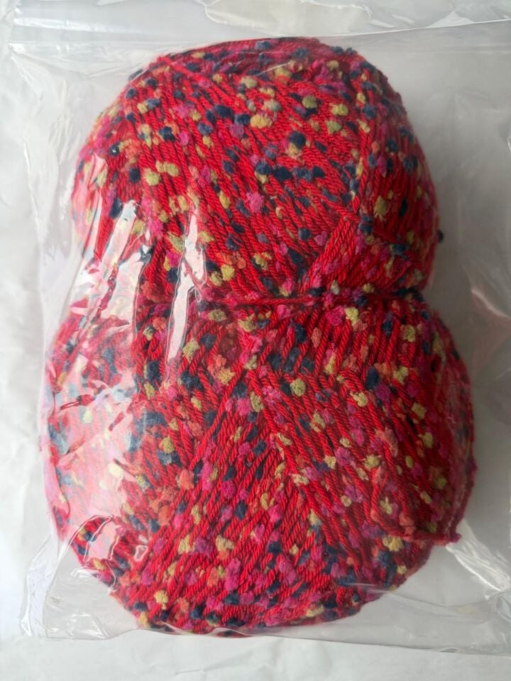 FASHION PLUS 420-440 GR KIRMIZI TOPÇUK NO 443