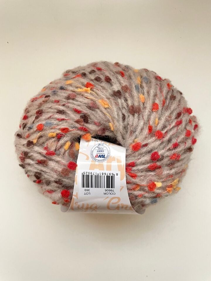 HİMALAYA ARYA BEJ SARI TURUNCU 76606