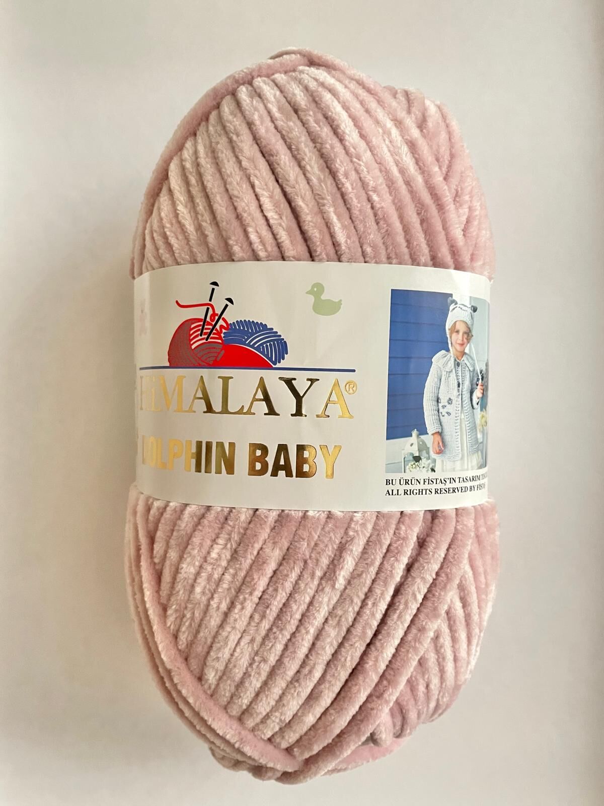 DOLPHIN BABY SOFT PEMBE 80349