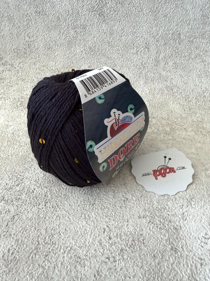 HİMALAYA DORE SİYAH 61423 ALTIN PUL