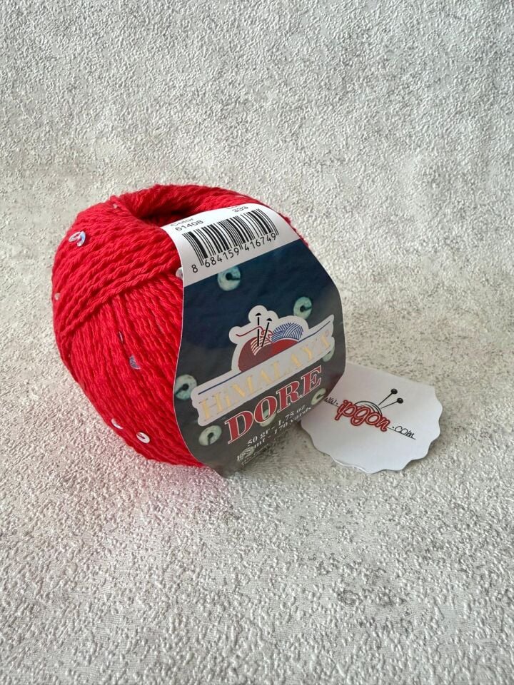 HİMALAYA DORE KIRMIZI 61408 GÜMÜŞ PUL