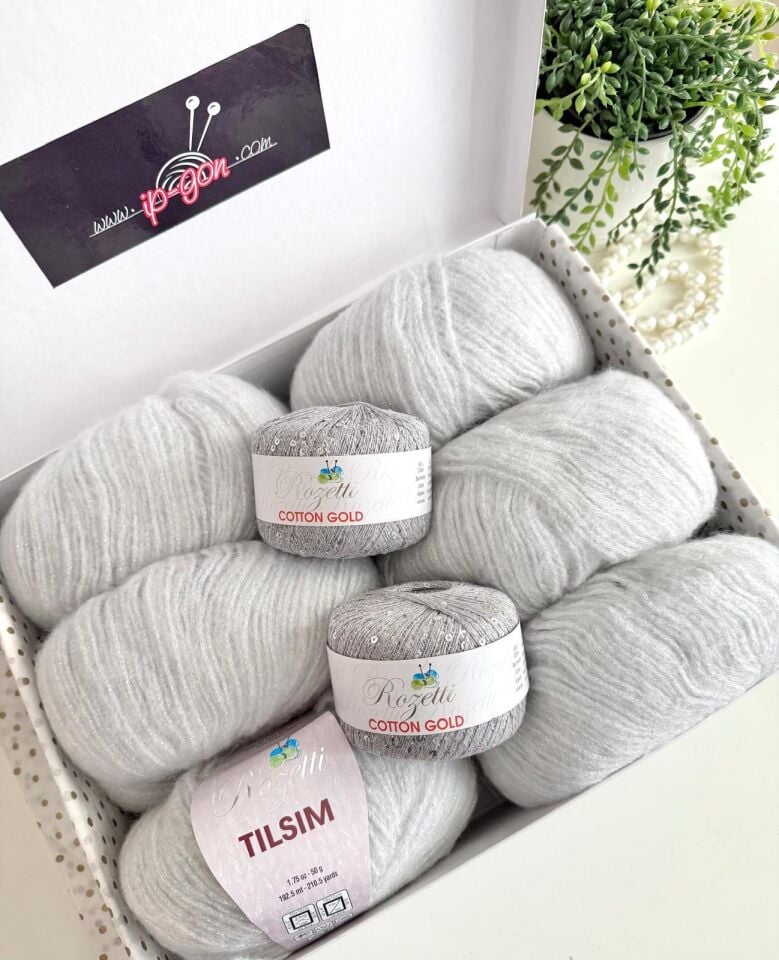 KUTU SETİMİZ ROZETTİ TILSIM & COTTON GOLD 45