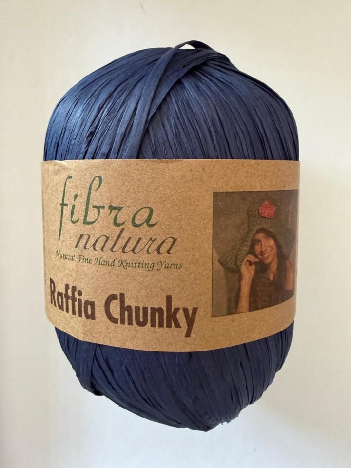 FİBRA NATURA RAFFİA CHUNKY LACİVERT 114-43