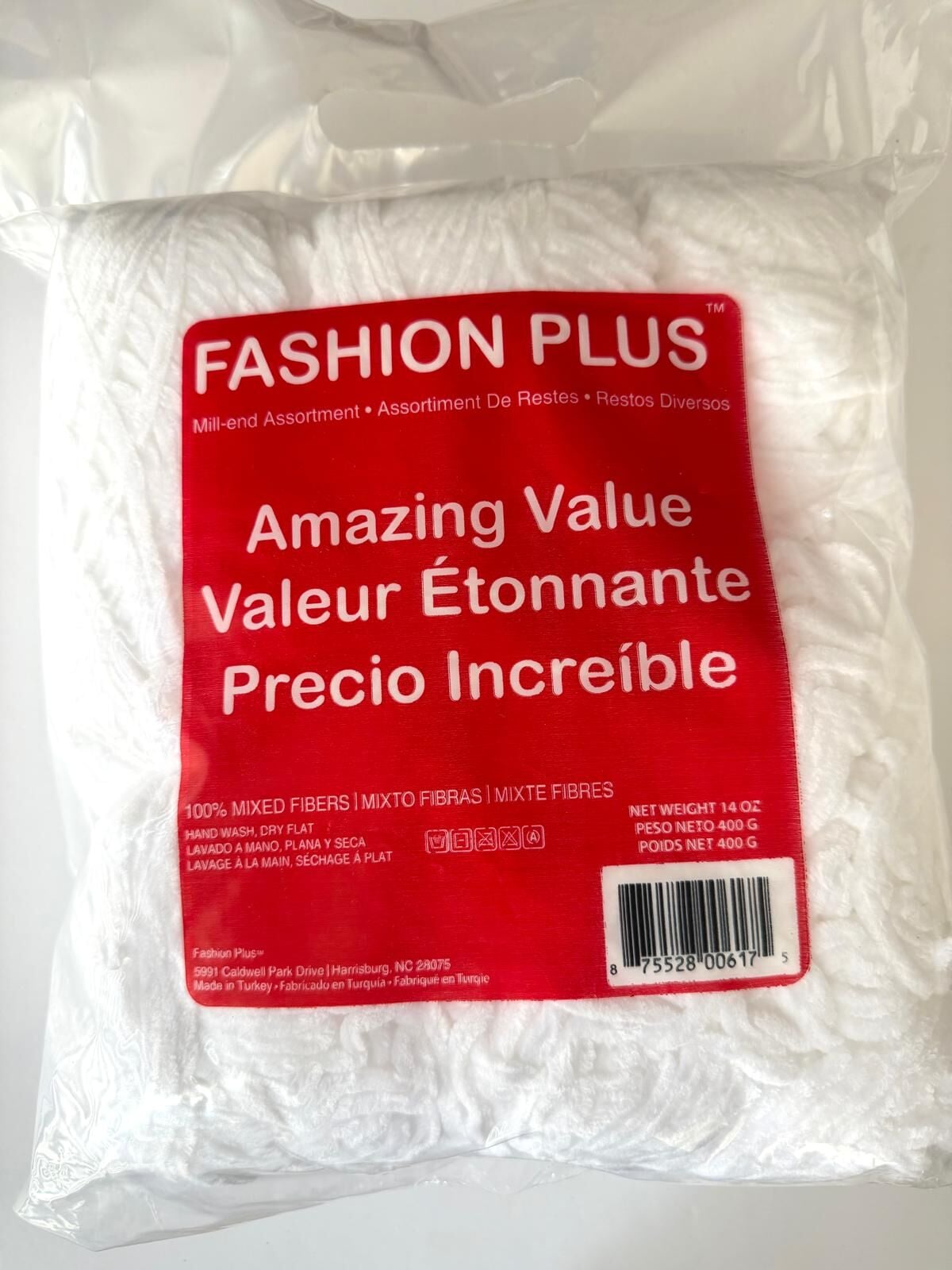 FASHION PLUS BEYAZ KADİFE 450-480 GR NO: 450