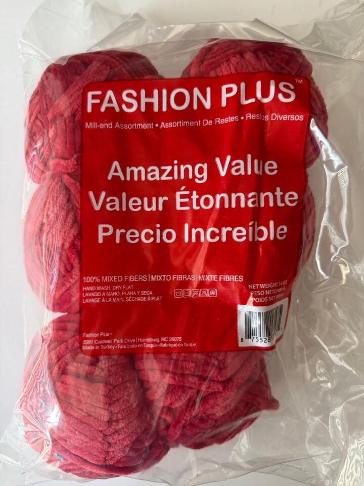 FASHION PLUS KIRMIZI KADİFE 450 GR NO:459