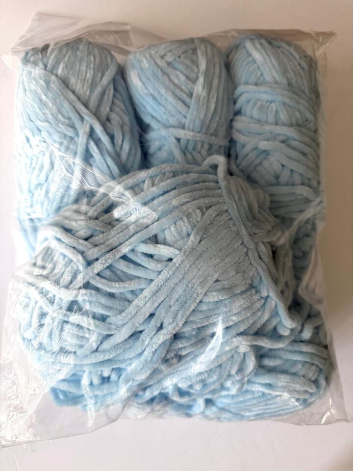 FASHION PLUS MAVİ KADİFE  410-430 GR NO:465