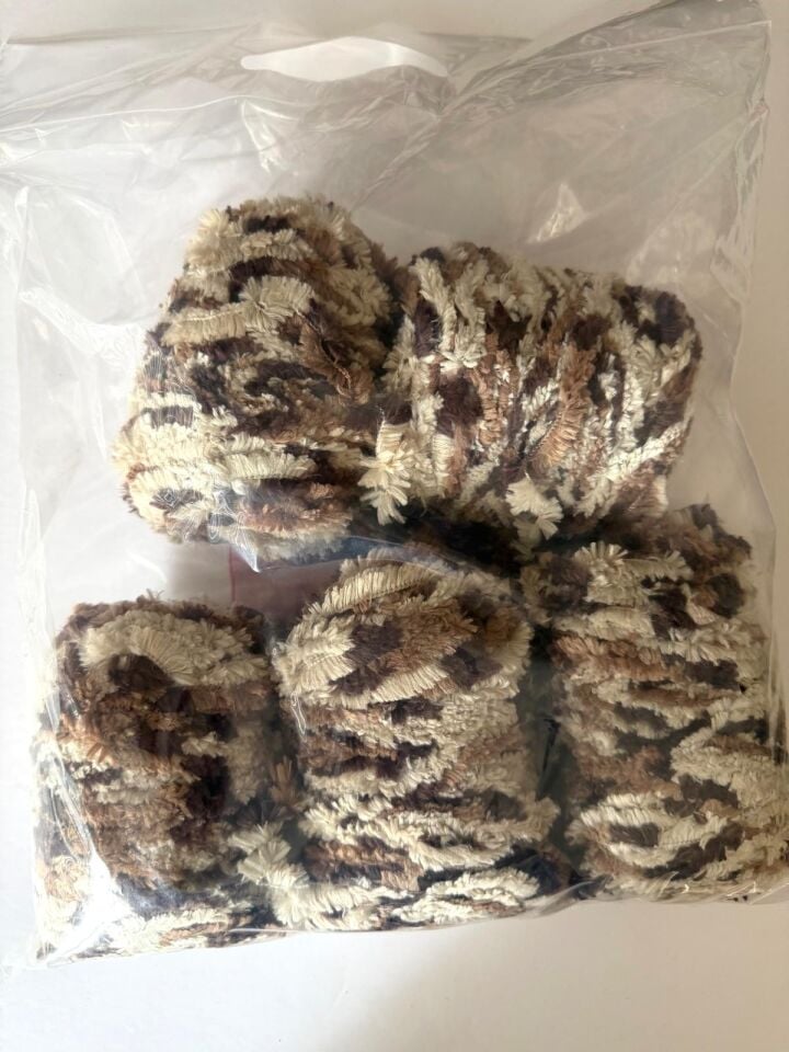 FASHION PLUS LEOPAR KADİFE 400 GR NO:469