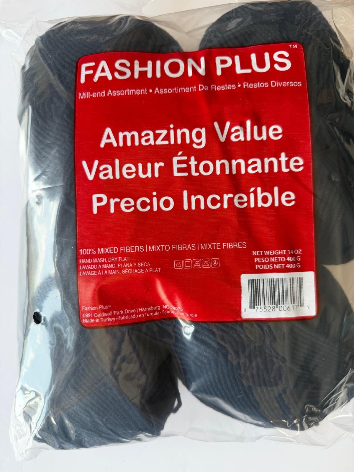 FASHION PLUS SİYAH 425 GR NO:473