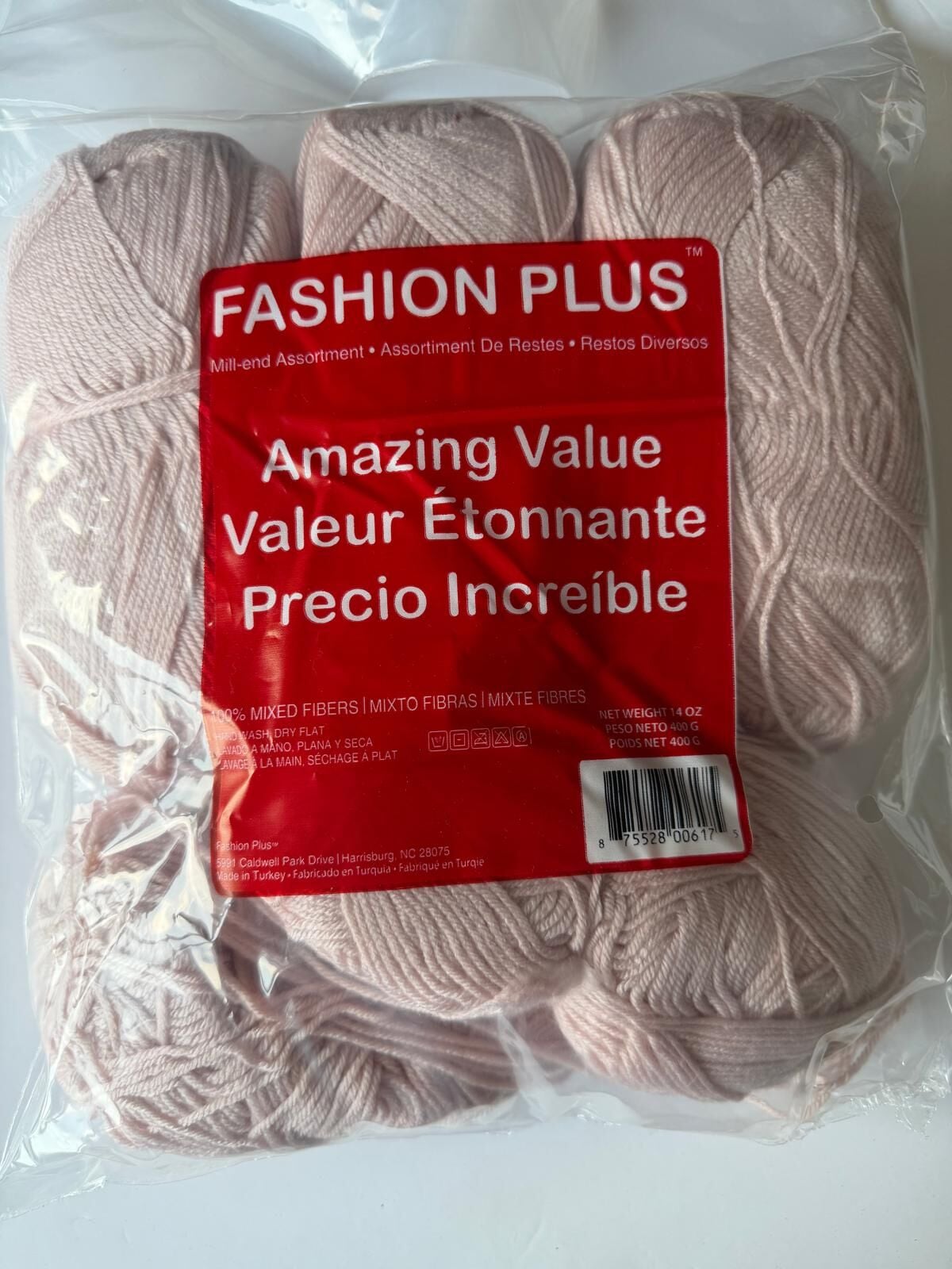 FASHION PLUS SOFT PEMBE 475 GR NO: 477