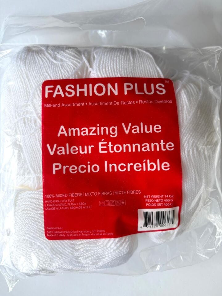 FASHION PLUS BEYAZ 450-470GR  NO:478