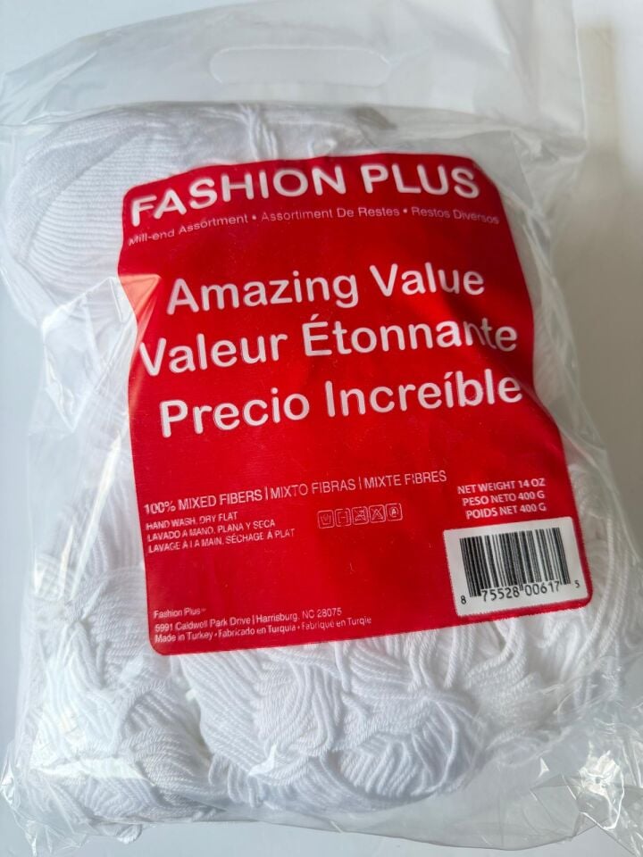 FASHION PLUS BEYAZ  655 GR NO:479